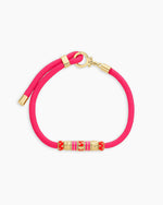 Love U Paracord Bracelet || option::18K Gold Plated
