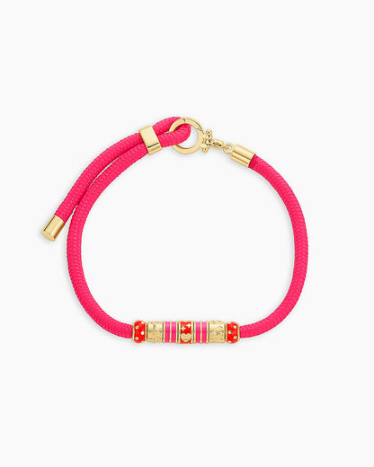 Love U Paracord Bracelet || option::18K Gold Plated