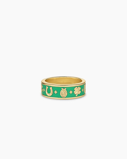 Feeling Lucky Ring || option::18K Gold Plated