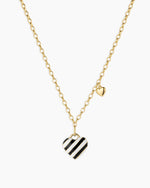 Campbell Heart Necklace || option::18K Gold Plated