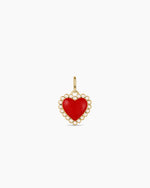 Love Pearl Parker Charm || option::18K Gold Plated