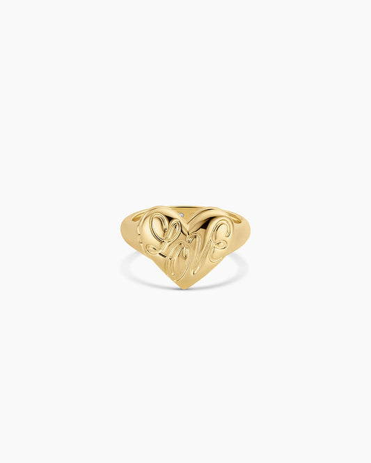 Love Locket Ring || option::18K Gold Plated