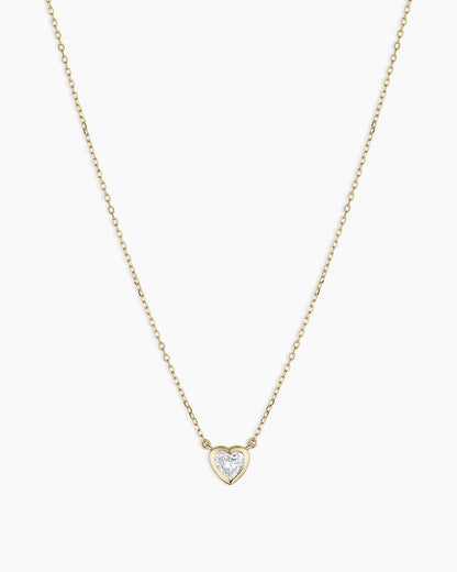 Lab Grown Diamond Heart Necklace
