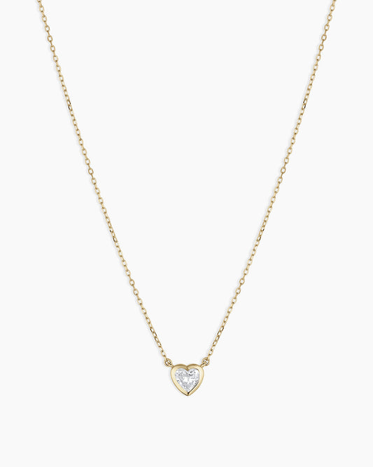 Lab Grown Diamond Heart Necklace