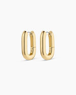 Zoey Statement Hoops || option::18K Gold Plated