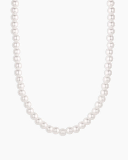 Finley Pearl Necklace || option::18K Gold Plated