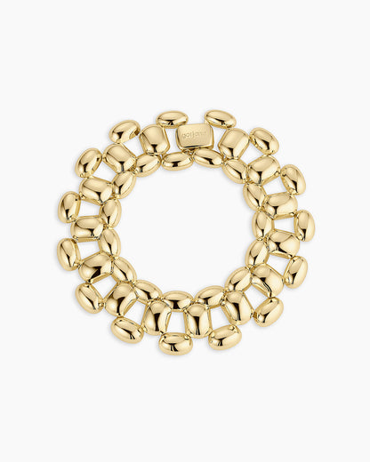 Zoey Helium Bracelet || option::18K Gold Plated