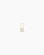 14K Gold Mama Halo Charm Necklace || option::14K Solid Gold