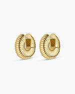 Cress Huggies || option::18K Gold Plated