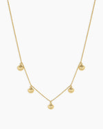 Scallop Mini Necklace || option::18K Gold Plated