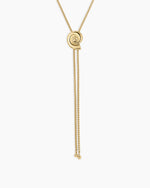 Nautilus Bolo Necklace || option::18K Gold Plated