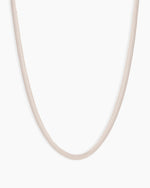 Brooks Necklace || option::18K Gold Plated, Cream