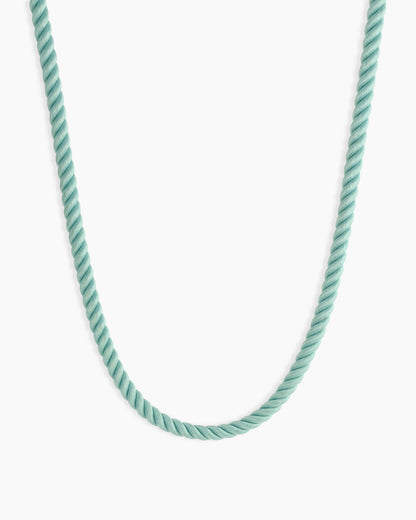 Brooks Rope Necklace || option::18K Gold Plated, Seafoam
