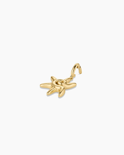Sun Star Parker Charm || option::18K Gold Plated