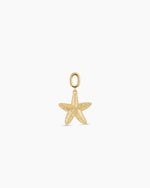 Starfish Statement Parker Charm || option::18K Gold Plated