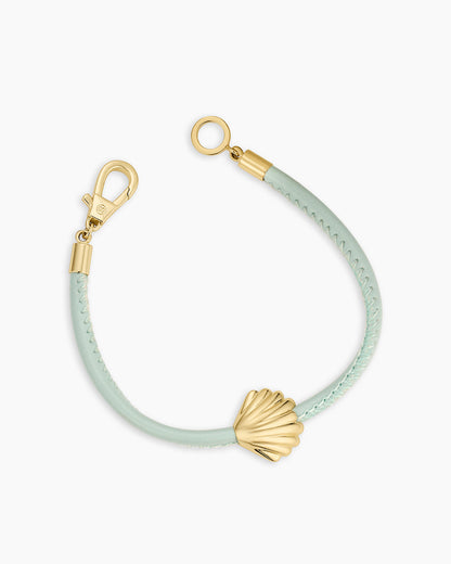 Brooks Scallop Bracelet || option::18K Gold Plated