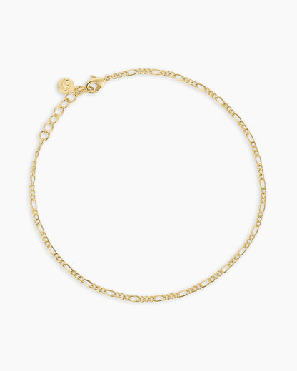 Enzo Anklet || option::18K Gold Plated