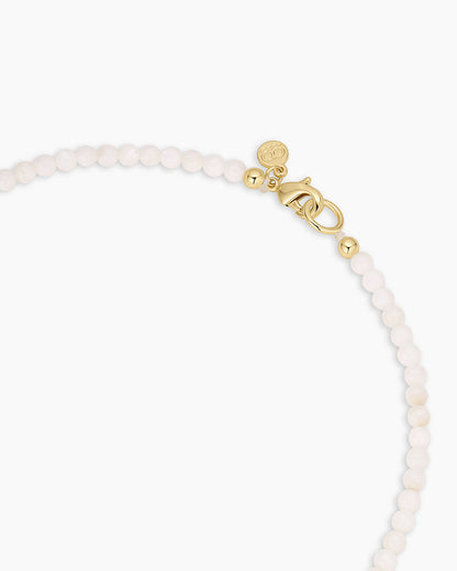 Nautilus Mother of Pearl Necklace || option::18K Gold Plated