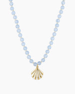 Porto Scallop Necklace || option::18K Gold Plated