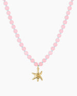 Porto Sun Star Necklace || option::18K Gold Plated