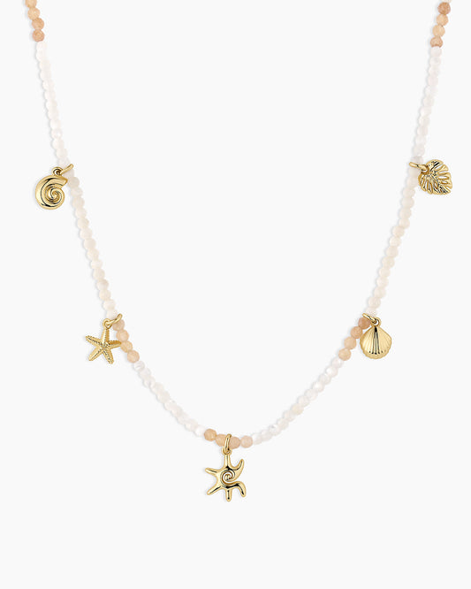 Reef Sand Necklace || option::18K Gold Plated