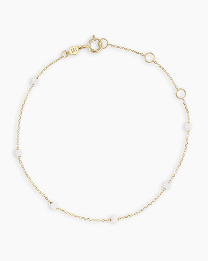 Opal Newport Bracelet || option::14K Solid Gold, Opal - October