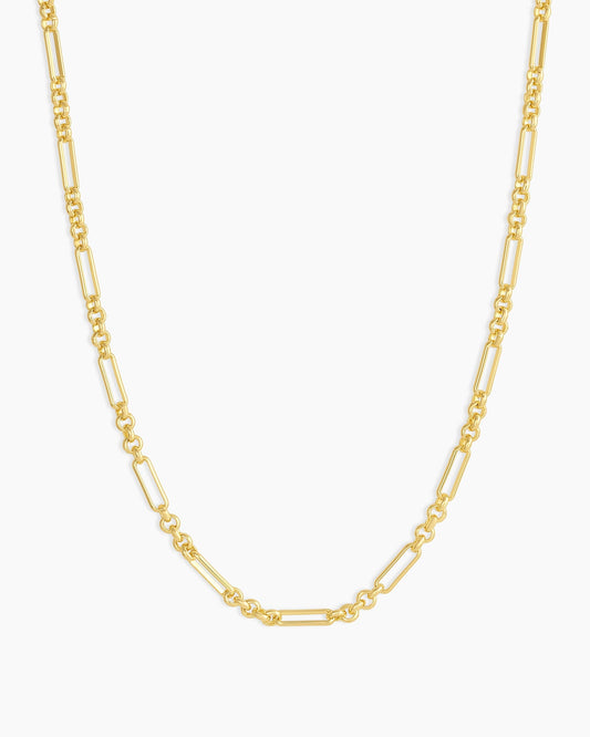 Reed mini necklace delicate || option::18K Gold Plated