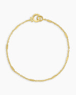 Tatum Bracelet || option::18K Gold Plated