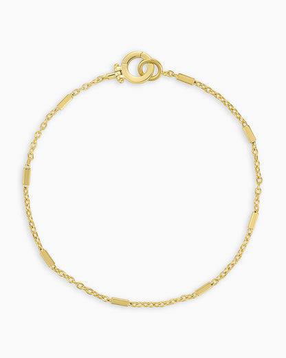 Tatum Bracelet || option::18K Gold Plated