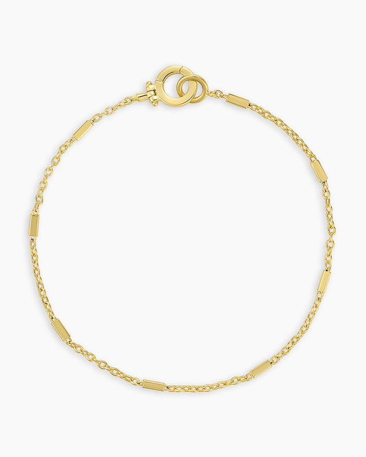 Tatum Bracelet || option::18K Gold Plated