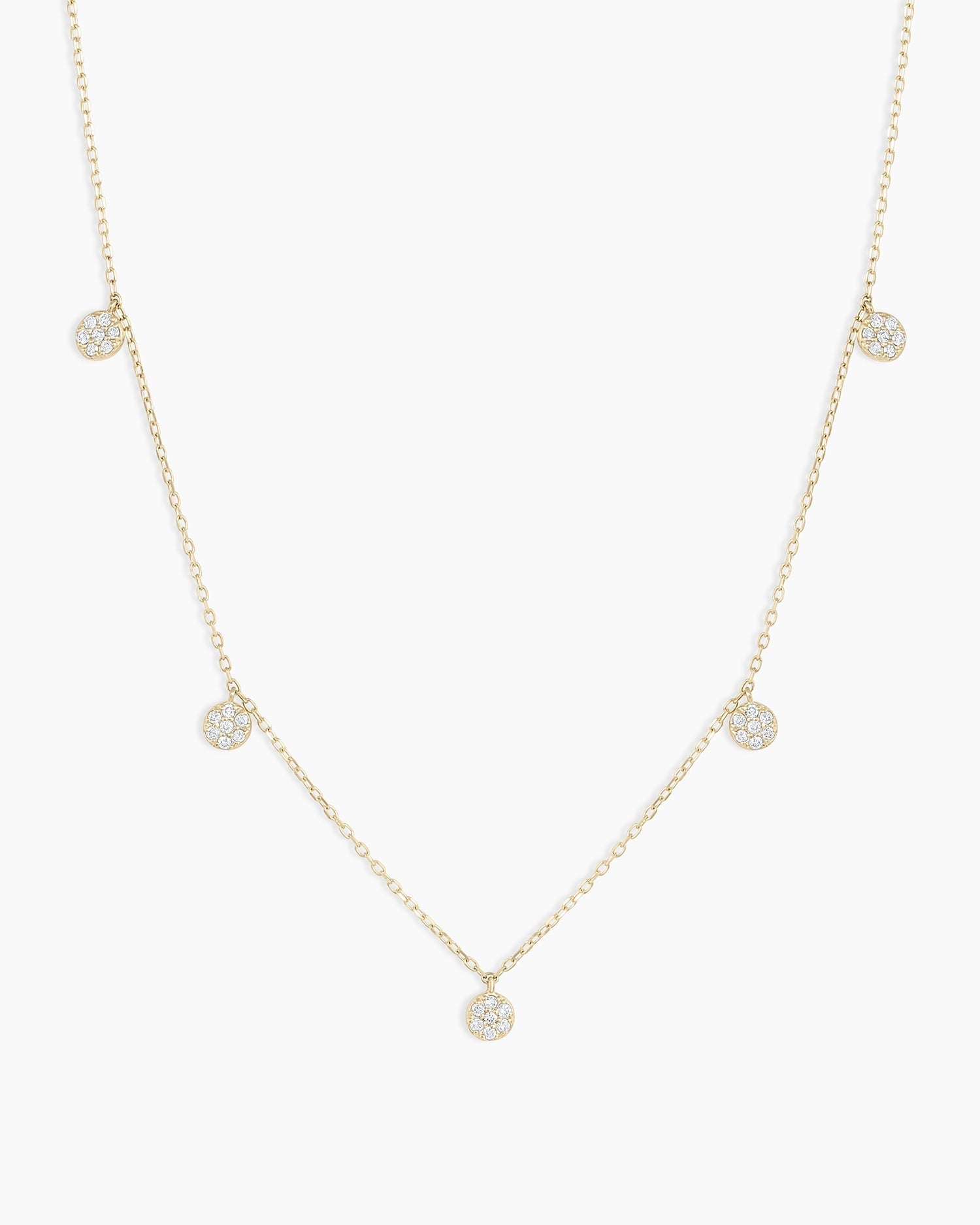 Diamond Pavé Flutter Necklace
