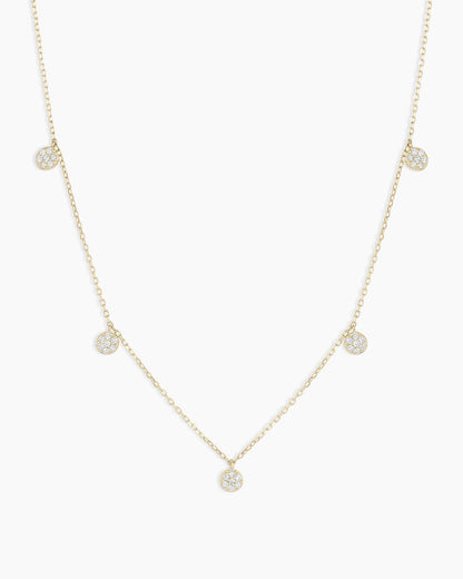 Diamond Pavé Flutter Necklace