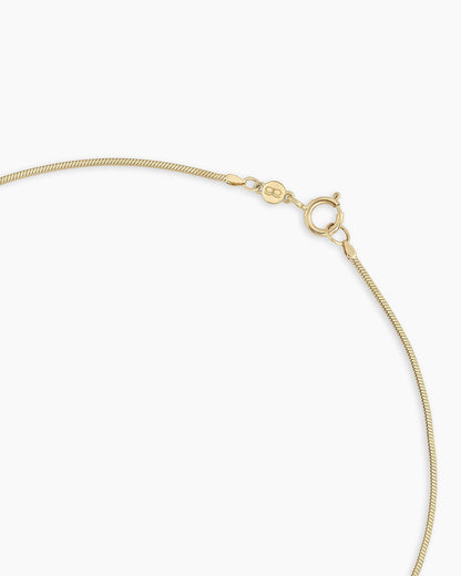 14k Gold Micro Mini Venice Necklace