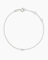14k Solid White Gold