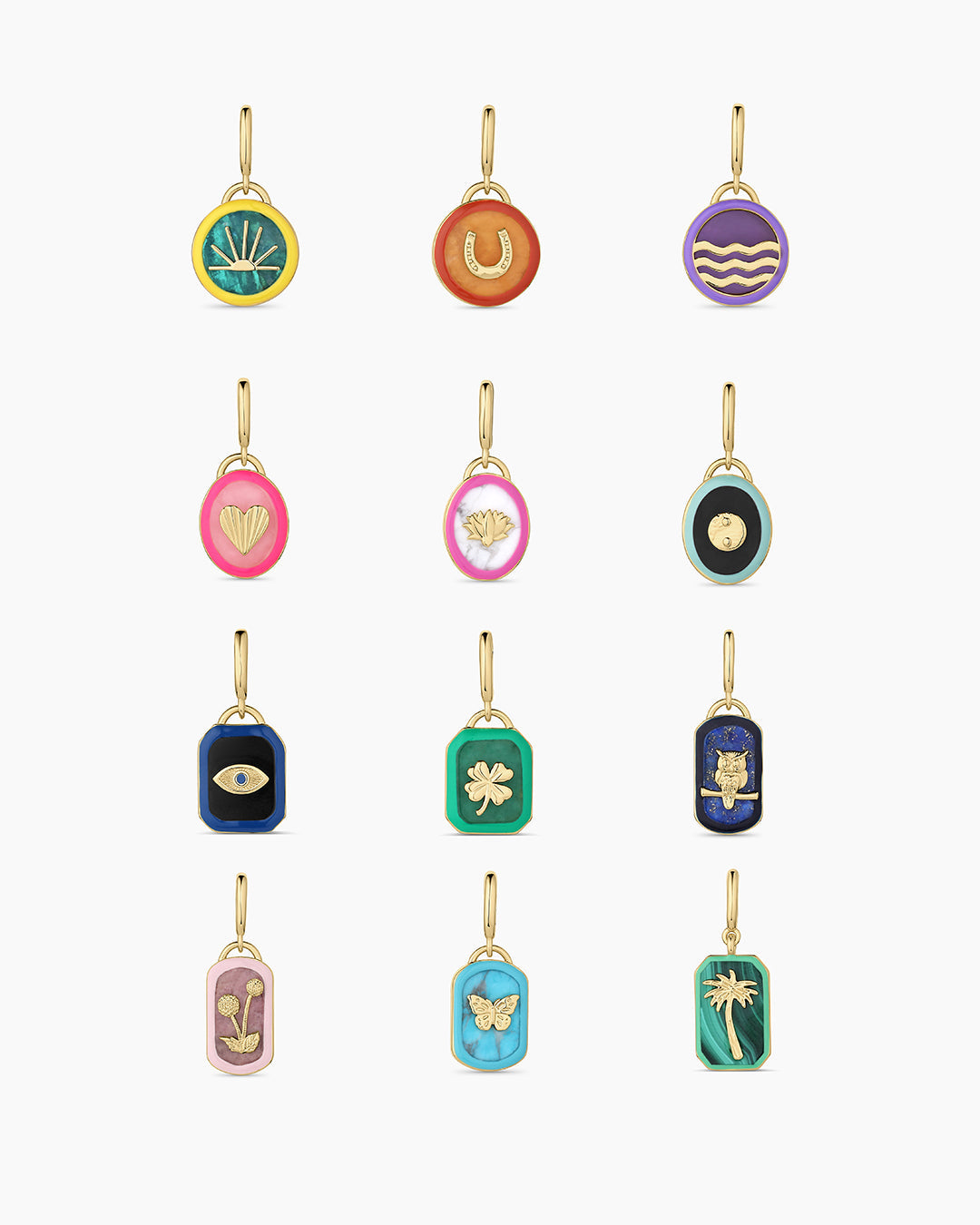 Power Gemstone Healing Parker Charm