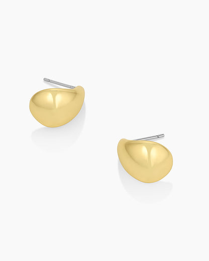Banks Earrings || option::18K Gold Plated