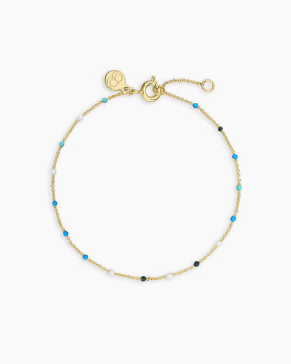 Capri Bracelet || option::18K Gold Plated, Laguna