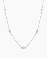 14k Solid White Gold