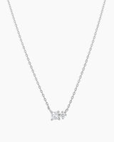 14k Solid White Gold